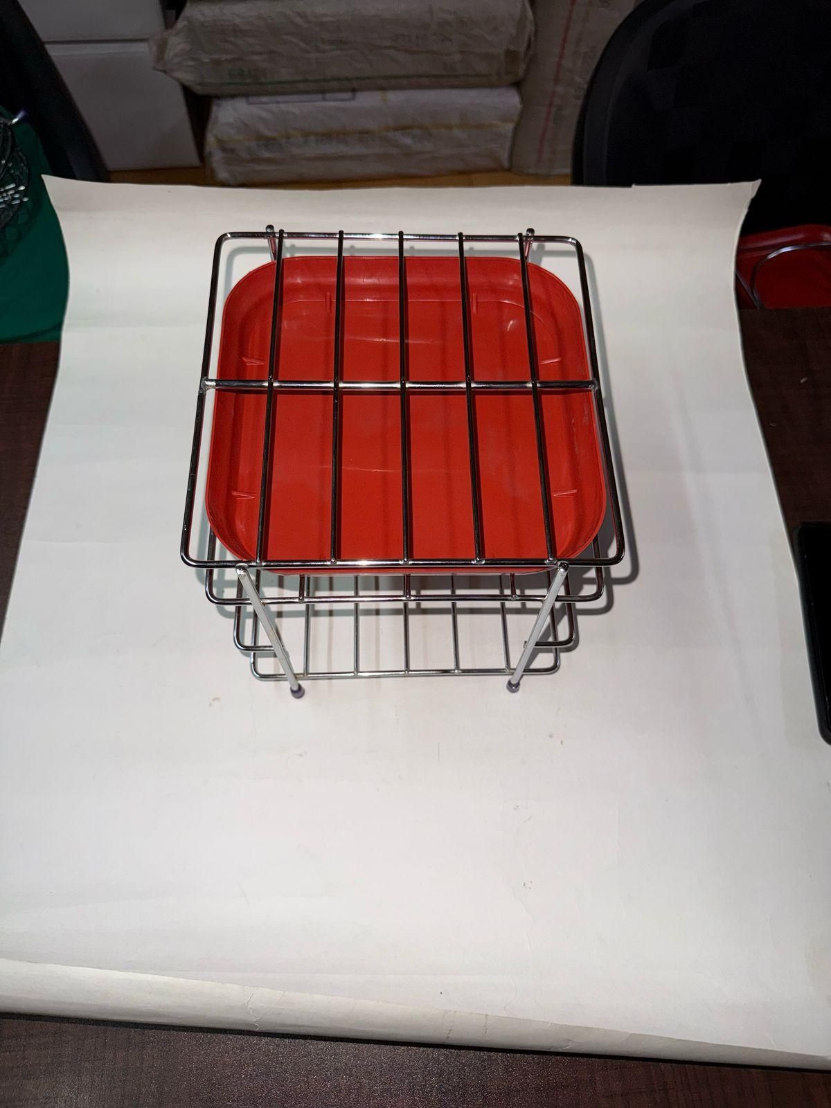 Heavy Duty Stainless Steel Matka Stand with Water Tray – For Flat Base Matkas & Drums