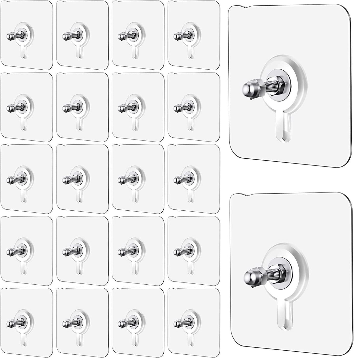 Reusable Adhesive Hooks for Wall ✅Heavy Duty✅