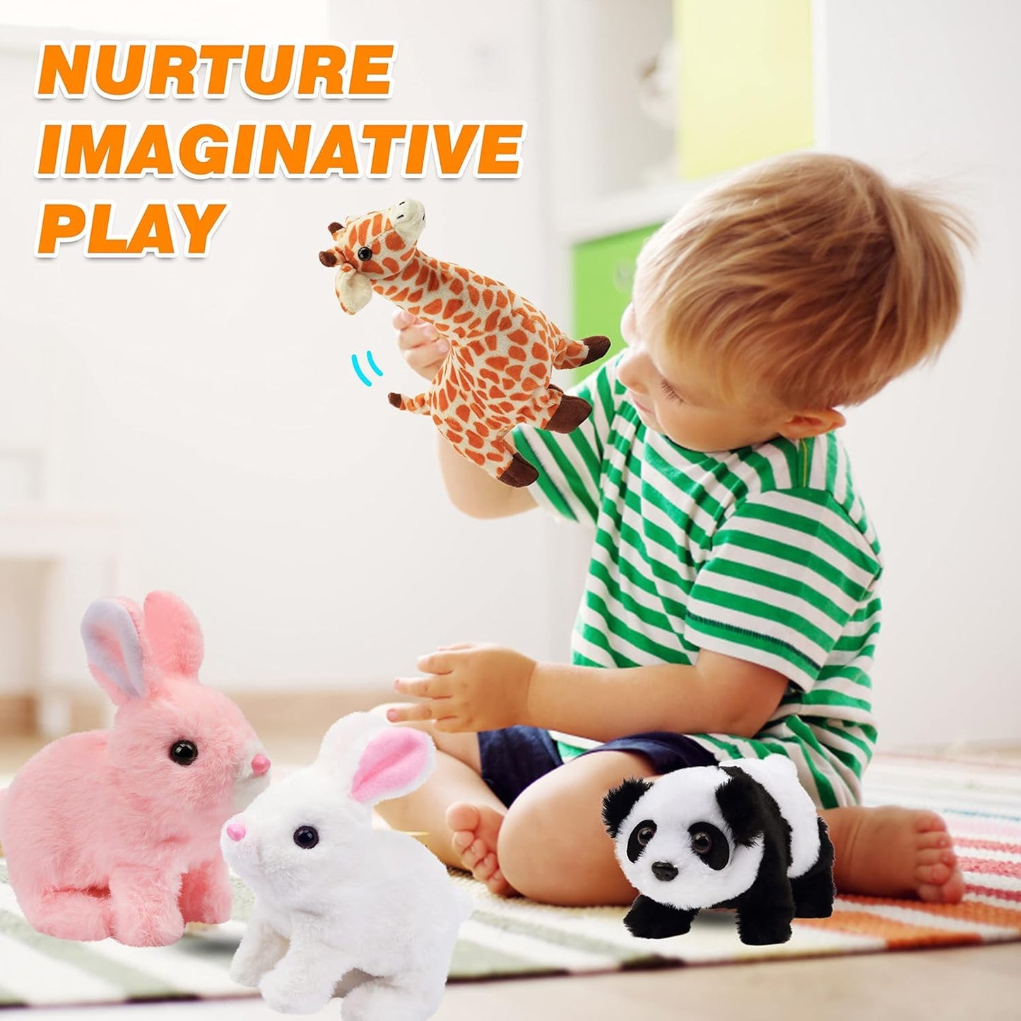 HappyHops™ Jumping Rabbit Toy