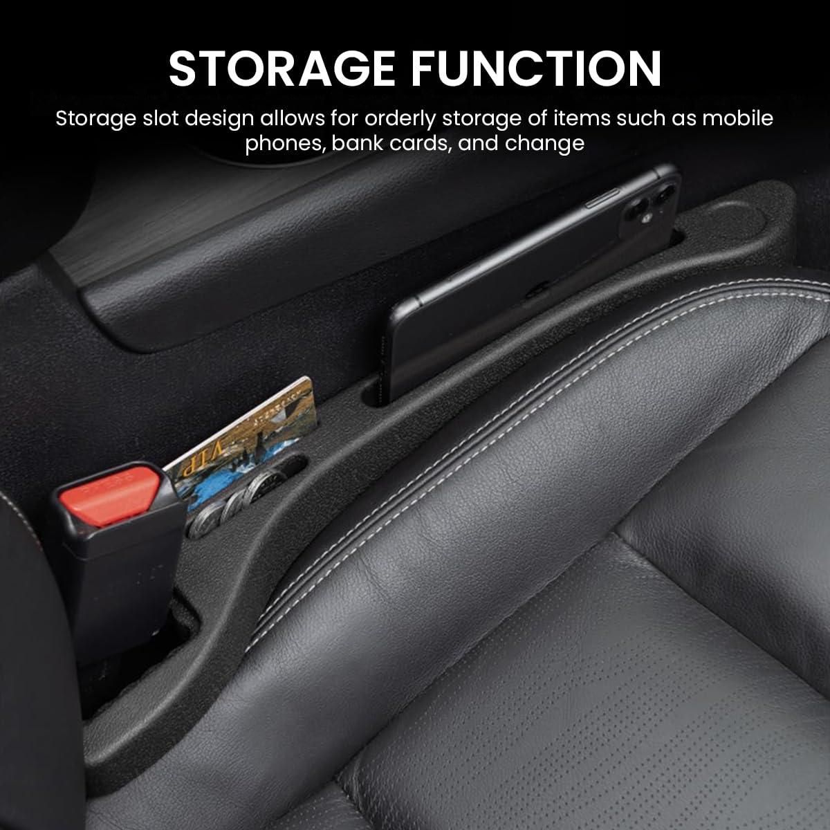 Car Seat Gap Filler EVA Car Organizer (Get Best Price for the Pack of 2)