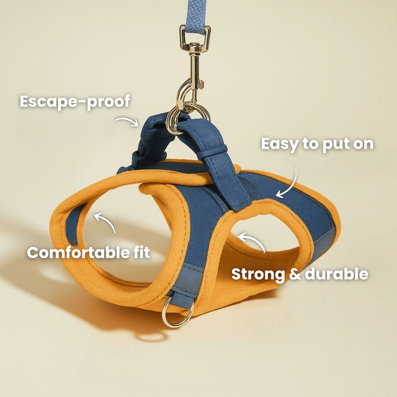Cat Harness with Leash Adjustable Comfortable