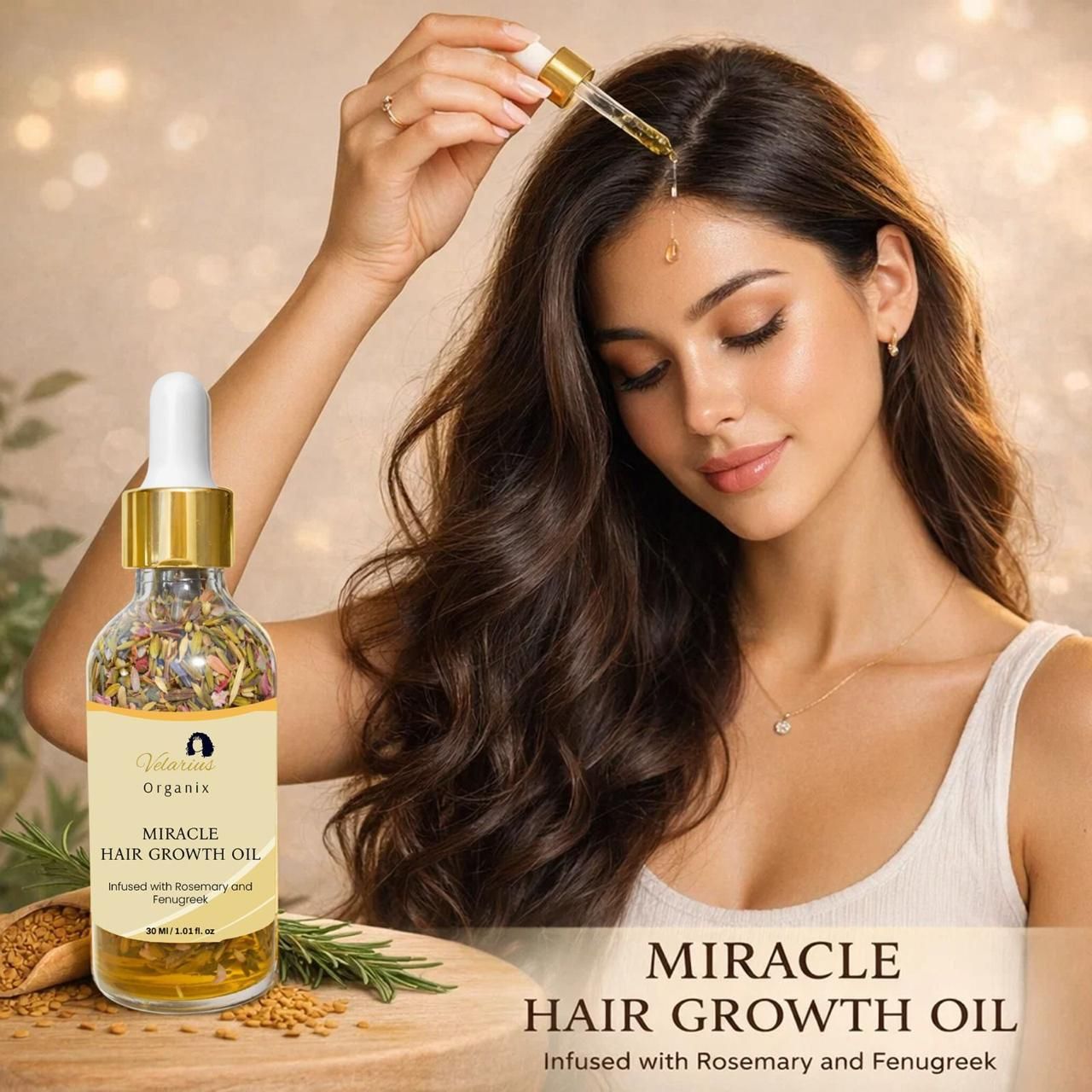 Miracle Hair Growth Oil 30 ml: Buy 1 Get 1 Free