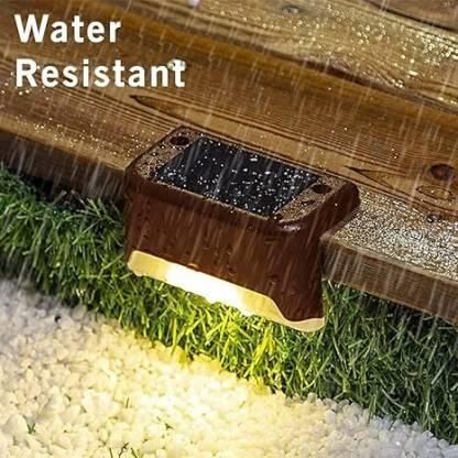 Radiant Solar Powered Waterproof Deck Lights for Outdoors