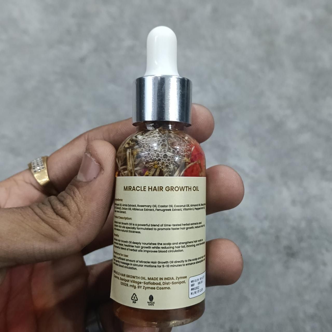 Miracle Hair Growth Oil 30 ml: Buy 1 Get 1 Free
