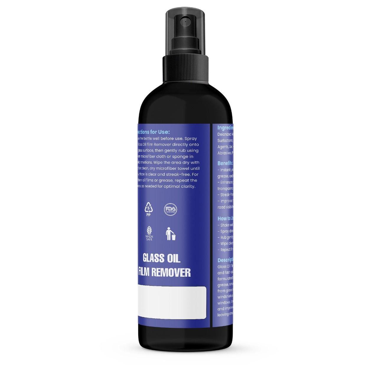 Glass Oil Film Remover 200 ml Pack of 2