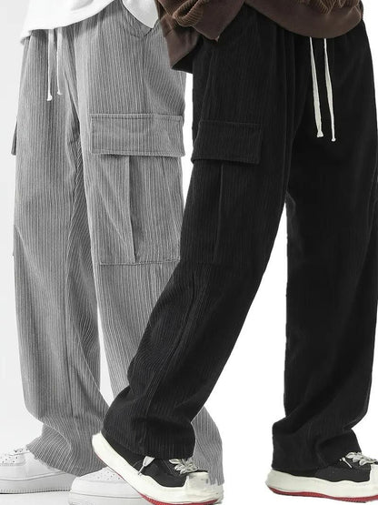 Men's Corduroy Cargo Pant Buy 1 Get 1 Free