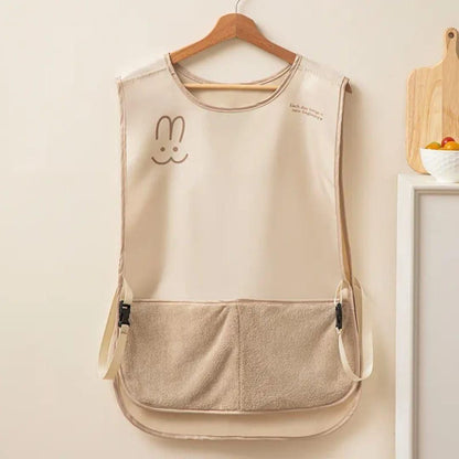 Waterproof and Stain-Resistant Uniform Wipeable Hands Kitchen Apron