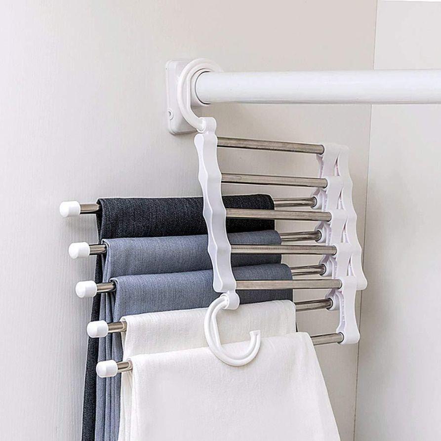 Multifunction Retractable Pants Rack: Buy 1 Get 1 Free