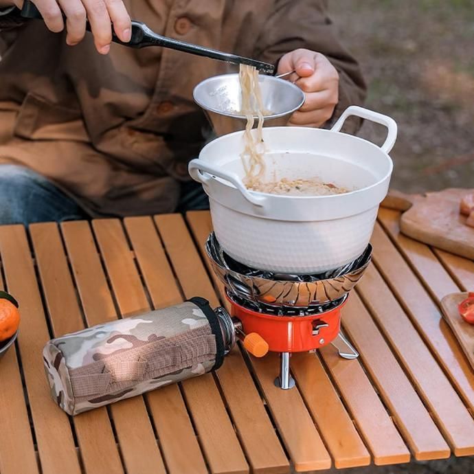 Windproof Outdoor Electronic Foldable Lotus Gas Stove