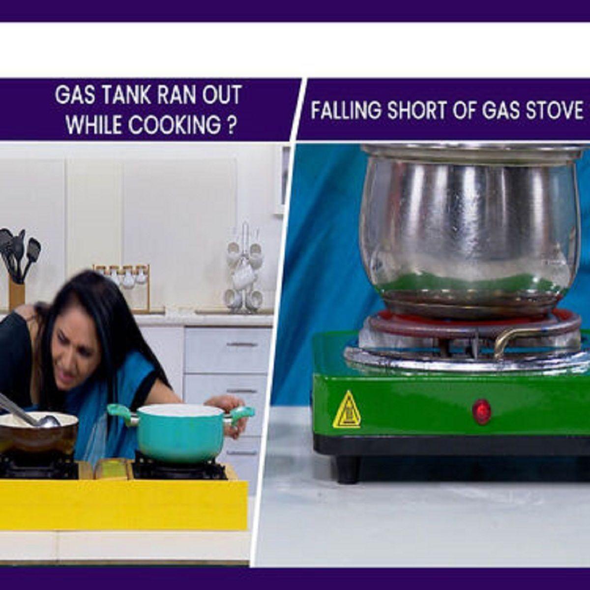 Flameless Electric Cooking Stove And Electric Room Heater
