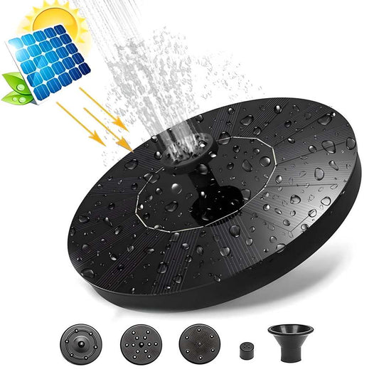 Solar Fountain Oasis (With LED Light)