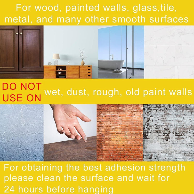 Reusable Adhesive Hooks for Wall ✅Heavy Duty✅