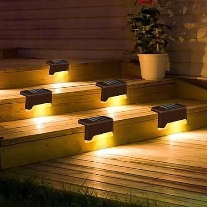 Radiant Solar Powered Waterproof Deck Lights for Outdoors