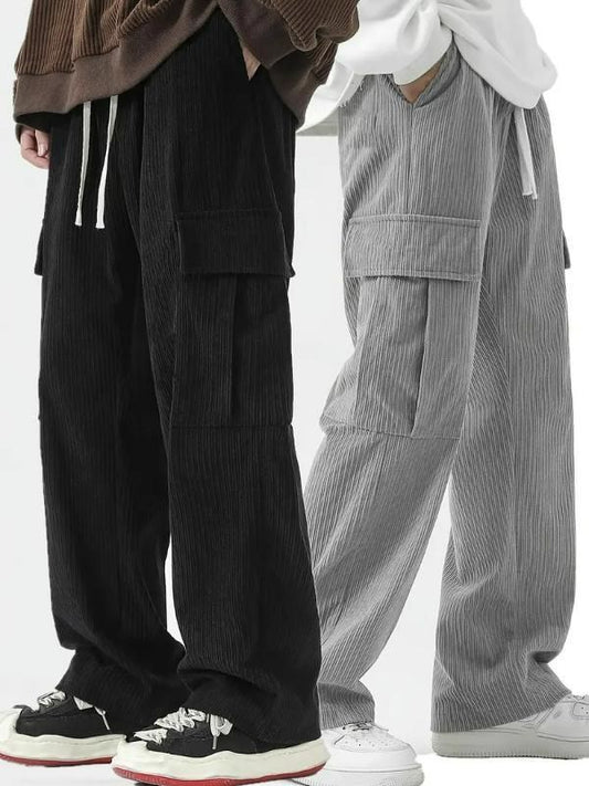 Men's Corduroy Cargo Pant Buy 1 Get 1 Free