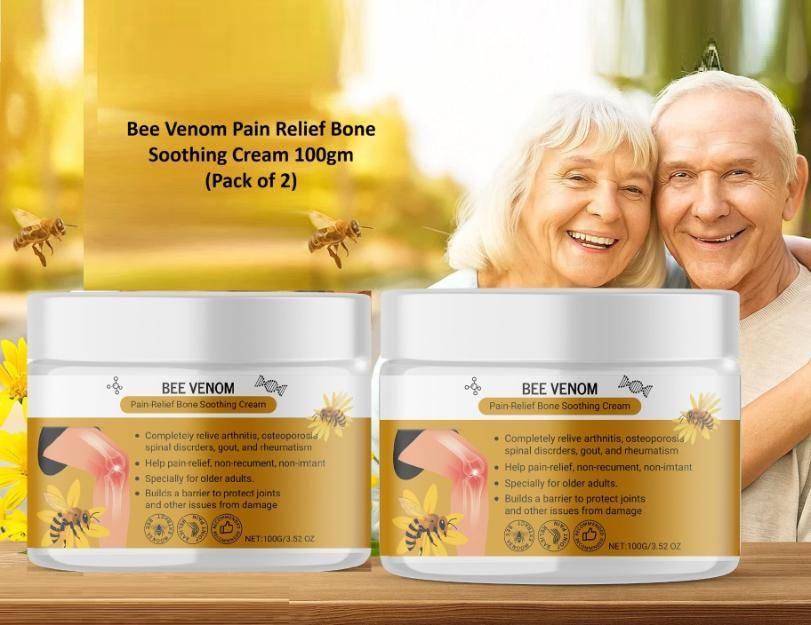 Bee Venom Pain Relief Bone Soothing Cream: Buy 1 Get 1 Free