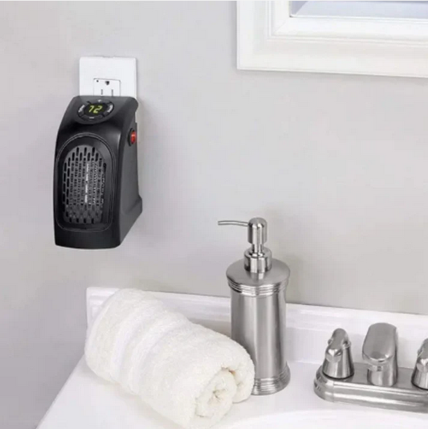 Electric Portable Mini Handy Heater Plug-In Wall (400w)