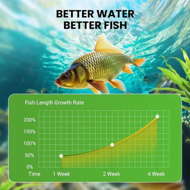 Premium Pond Care Powder | Water Clarifier & Algae Control 🐟🌊🔬 ( BUY 1 GET 1 FREE )