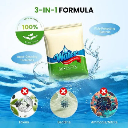Premium Pond Care Powder | Water Clarifier & Algae Control 🐟🌊🔬 ( BUY 1 GET 1 FREE )